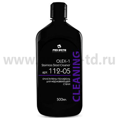 Олекс-1 500мл чистящее и полирующее для нержавеющей стали / 112-05 / Про-брайт